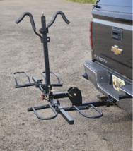 2 Fat Bike Rack Carrier Vehicle Mount Truck Hitch Heavy Duty Folding w/ ... - $3,865.54 MXN