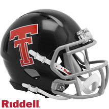 *Sale* Texas Tech Red Raiders Throwback Speed Mini Football Ncaa Helmet Riddell! - $31.71