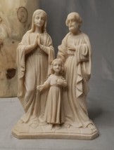 Holy Family Of Three Sacra Familia Figure 6.5 Inches Tall Made In Mexico - £7.68 GBP