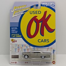 Johnny Lightning 1963 Ford Galaxie 500 OK Used Cars Series 1:64 Champagn... - $13.24