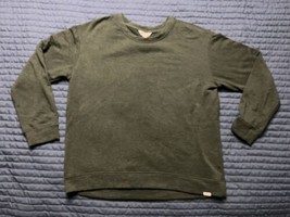Orvis Classic Collection Fleece Pullover Sweatshirt Men’s Large Green - $14.85