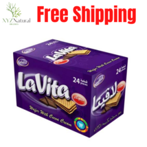 Katakit Lavita Wafer Cocoa 22 Gram 24 Pieces بسكويت ويفر لافيتا - £25.70 GBP