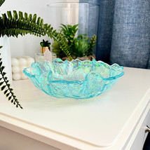 Iridescent Art Bowl Resin decorative bowl Ice Candy Bowl EpoxyResin Dish,Size 9” - £55.83 GBP
