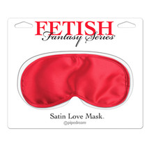 Pipedream Fetish Fantasy Series Satin Love Mask Red - $21.54