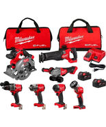 Milwaukee Tool 3697-27 7 Piece Tool Combo Kit 18V 1400Ftlbs - $1,789.15