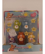 Care Bears Set Of 5 Figurines Approx. 2.25&quot; Tall 2003 Play Along Set Min... - £39.95 GBP