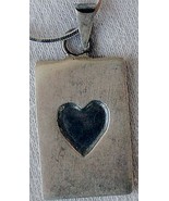 Unique heart pendant - $681.42 MXN