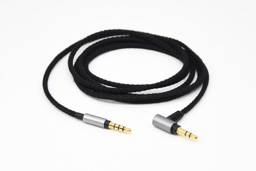 Audio nylon Cable For Audio technica ATH-MSR7 SR5 SR5BT EP1000IR AR3 AR3BT  			