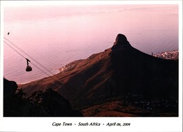 Lot of Six 5x7 Real Photos Cape Town South Africa ships from cruise ship - £14.47 GBP
