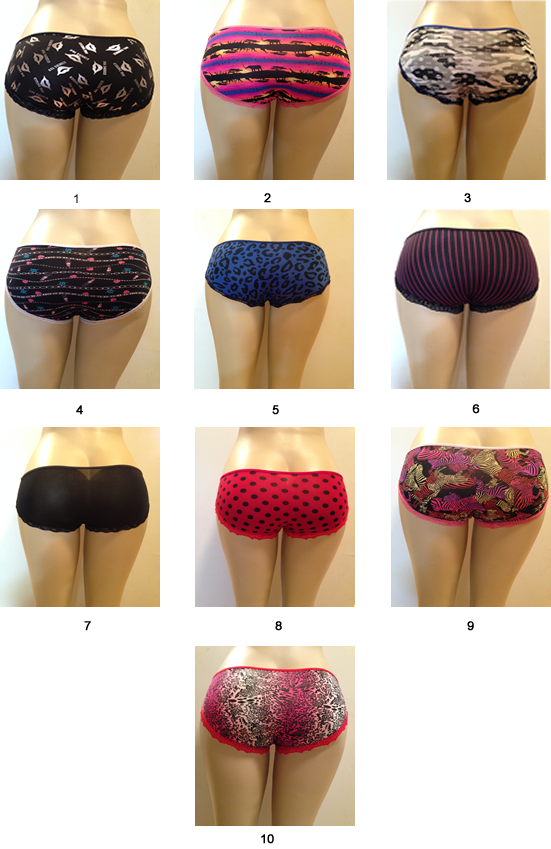 3 pk Women&#39;s Underwear Panties Silky Briefs Lace Trimmings- Size Small - $5.99