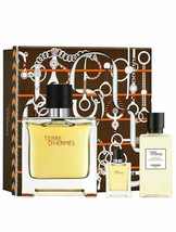 Hermes Terre D&#39;Hermes Pure Perfume 3-Piece Gift Set - £84.44 GBP