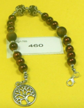 Tiger Eye Gemstone-Energy Jewelry-Bracelet-Facilitate-financial stability #460 - £7.33 GBP