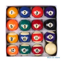 Mini Billiard Balls Set 16Pcs 25/32/38mm Children Billiards Pool Table Balls Pol - £87.95 GBP