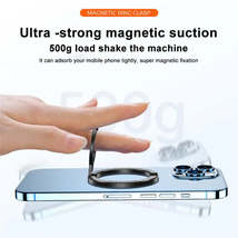 Disc Magnetic Ring Mobile Phone Holder Stand Ultra-thin Metal Magnetic Ring Buck - £13.41 GBP+