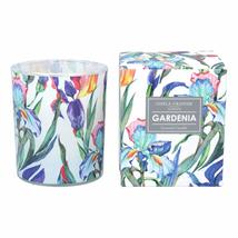 Gisela Graham Gardenia Scented Candle in Decorated Glass Holder - £13.36 GBP