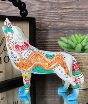 Aztec Nahuatl Anaconda Native Tribal Howling Wolf Totem Spirit Figurine ... - $476.76 MXN