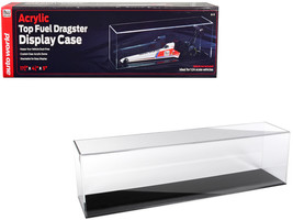 Acrylic Top Fuel Dragster Collectible Display Show Case for 1/24 Scale Model Car - £61.90 GBP