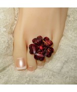 Sexy Couture Summer Toe Ring Charm Barefoot Wedding Regent Elegance Jewelry - £23.56 GBP