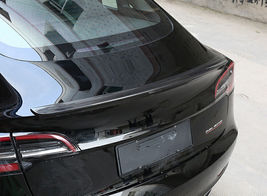 Carbon Fiber Rear Spoiler Trunk Wing Lip For Tesla Model 3 2017-2023 YG Gloss - £228.38 GBP