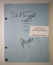 David Tennant & Catherine Tate Hand Signed Autograph Doctor Who Script - $200.00