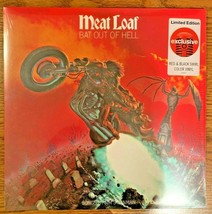 Meatloaf Bat Out of Hell Limited Edition Red and Black Swirl Colored Vinyl LP  - £58.38 GBP