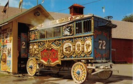 Baraboo Wisconsin ~ Circus World Museo ~ America Tableau Vagone Cartolina - $7.68