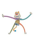 2006 Vintage Manhattan Toy Cat Plush Puppet Orange Purple Green Blue Col... - $118.80