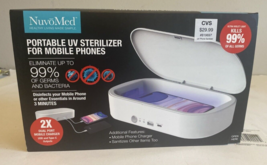 NuvoMed Portable Dual UV Sterilizer For Mobile Phones &amp; Other Items Kills Germs  - £9.76 GBP