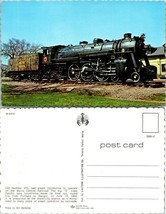 Train Railroad Old Number 470 Last Steam Locomotive Maine Central Postcard - £7.38 GBP