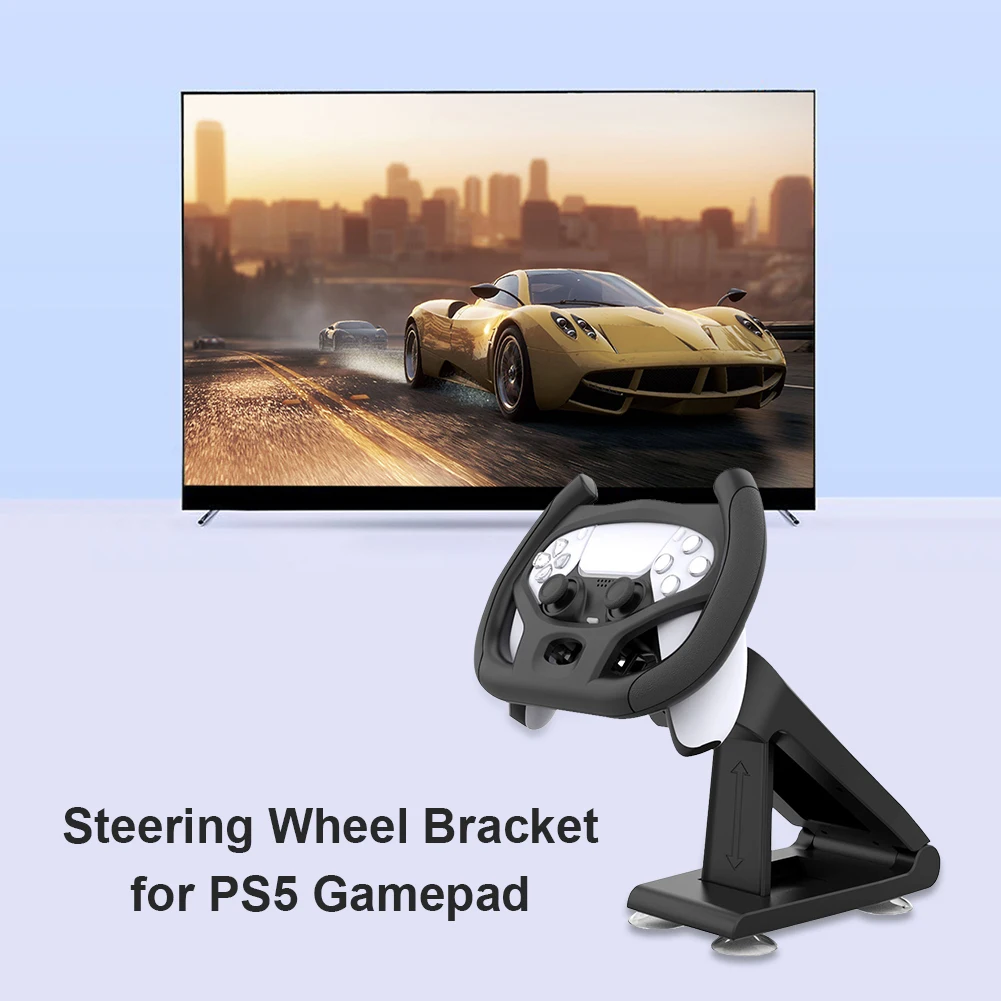 Racing Games Steering Wheel for Playstation 5 PS5 Gaming Controller Pro Handle - £21.14 GBP+