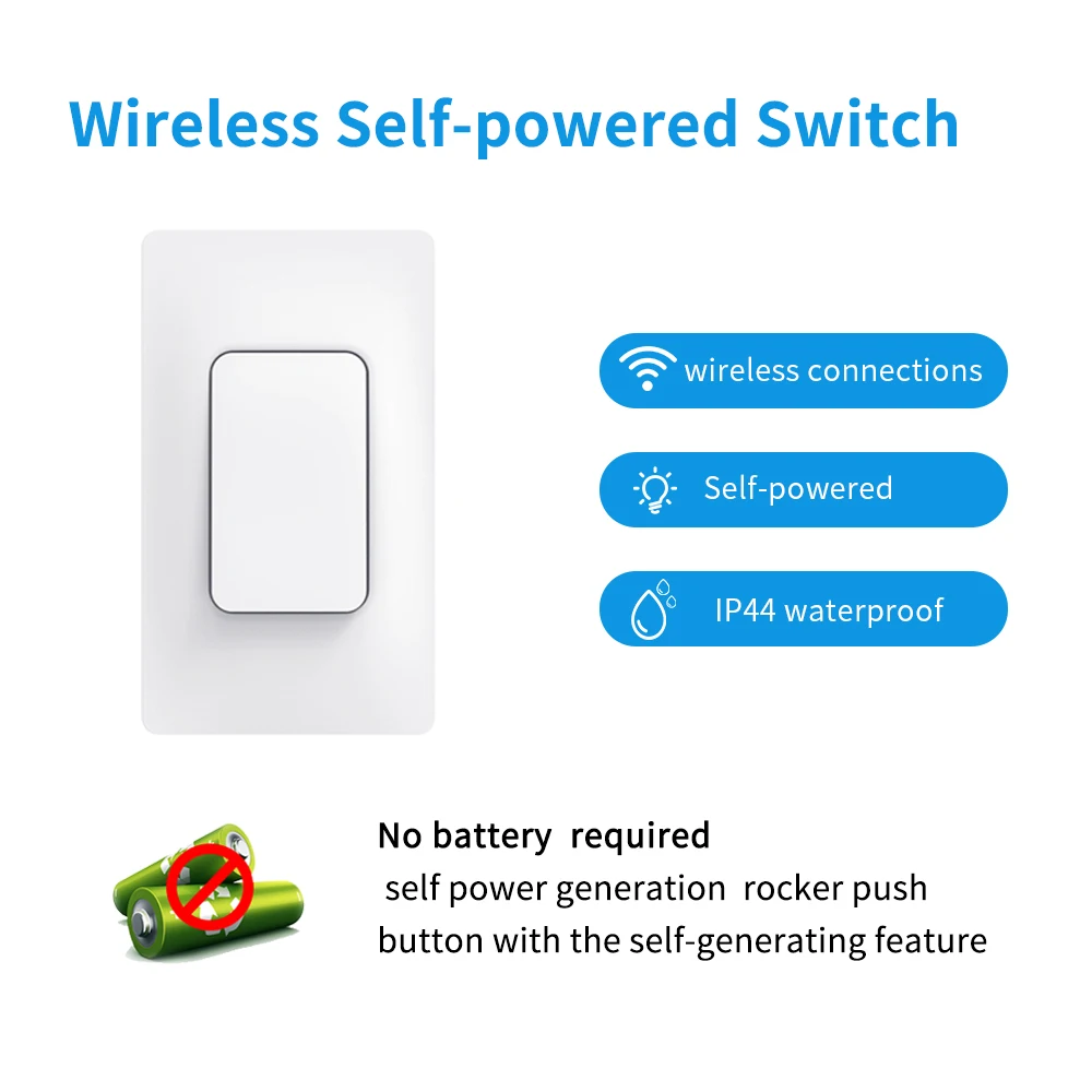 House Home GERMA Tuya Smart Switch Set WiFi RF43HZ  Wireless Remote Controller T - £29.02 GBP