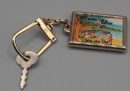 Australia Birth Of A Nation Souvenir Key Ring Key Chain - $7.91
