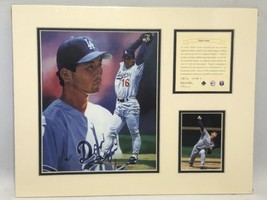 1995 Hideo Nomo Los Angeles Dodgers Lithograph Art Print Photo Poster - £7.77 GBP