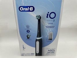 Oral-B iO3 Luxe Electric Toothbrush with Ultimate Clean Brush Head &amp; Cha... - £47.87 GBP