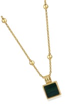 Dainty Layered Choker Necklace 18k gold Plated Y Bar - £38.37 GBP