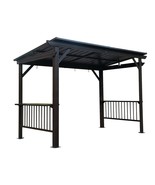 6.5x12ft Hardtop Grill Gazebo: Steel BBQ Canopy - $15,055.07 MXN