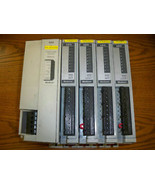 AEG Modicon PC-M984-230 Programmable Controller &amp; 4 I/O Modules - $827.62 CAD
