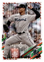 2021 Topps Holiday Mega Box #HW5 Jesus Luzardo NM-MT Marlins - $1.67