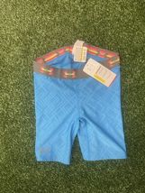 Womens Under Armour Compression Heatgear Briefs Blue Size Small NWT Sport - $7.41
