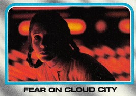 1980 Topps Star Wars #211 Fear On Cloud City Princess Leia Carrie Fisher - £0.70 GBP