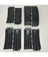Lot Of 4 Artin Slot Car 2-Lane Convex Track w/ Hook Part No 112200216 22... - $12.85 CAD
