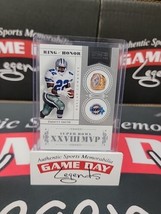 2010 National Treasures Emmitt Smith RING Of HONOR #/99 - £53.11 GBP