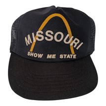 Vintage Missouri Show Me State Arch Snapback Mesh Trucker Hat 70&#39;s 80&#39;s USA - $463.05 MXN