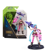 League of Legends The Champion Collection 1st Edition Jinx 4&quot; Action Fig... - £8.22 GBP