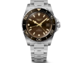 Longines Hydroconquest GMT 41 MM Brown Dial Automatic SS Watch L37904666 - $2,270.50