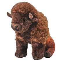 WILD REPUBLIC Artist Collection, Bison, Gift for Kids, 15 inches, Plush Toy, Fil - £50.31 GBP
