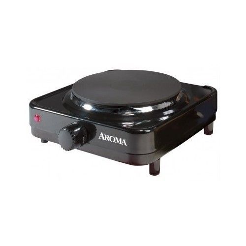 Single Burner Hot Plate Portable Metal Electric Stove Cooking Black Camping - £47.17 GBP