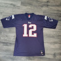 Reebok New England Patriots Tom Brady Home Jersey 12 NFL Apparel Adult X... - $24.74
