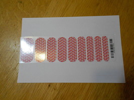 Jamberry Nails (New) 1/2 Sheet Heart Throb - £6.52 GBP