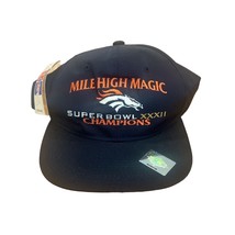 Vintage 1998 Denver Broncos &quot;Mile High Magic&quot; Super Bowl XXXII Champions Hat NWT - £19.65 GBP
